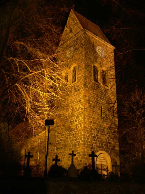 Dorfkirche Lichtenrade Nacht