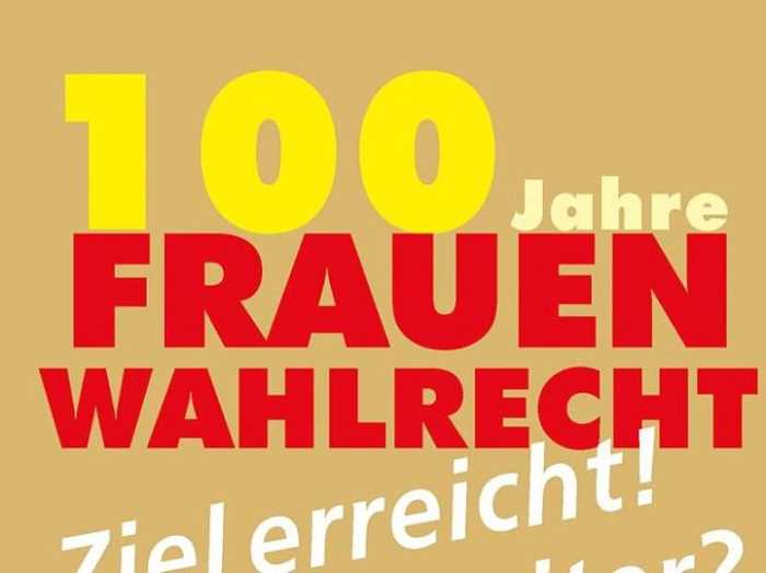 Buch 100 Jahre Frauenwahlrecht .U Helmer Verlag.700