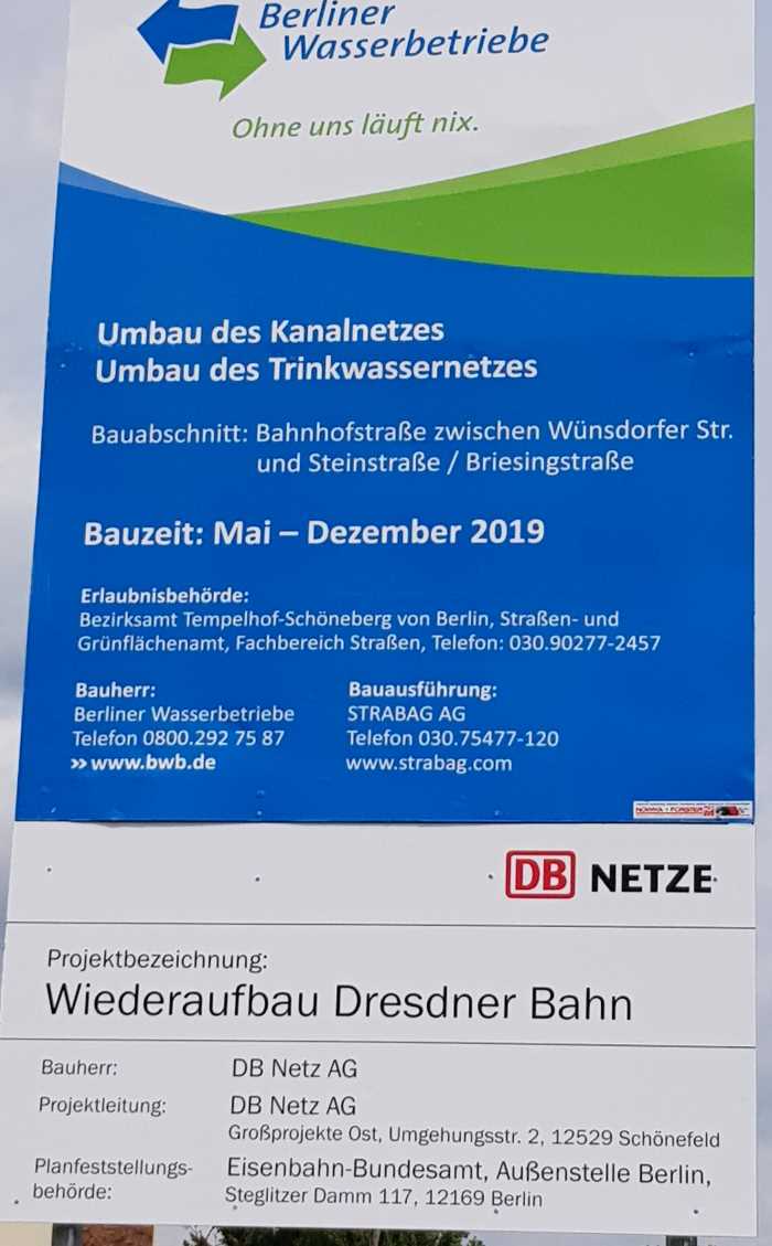 bauschild Dresdnerbahn052019 1
