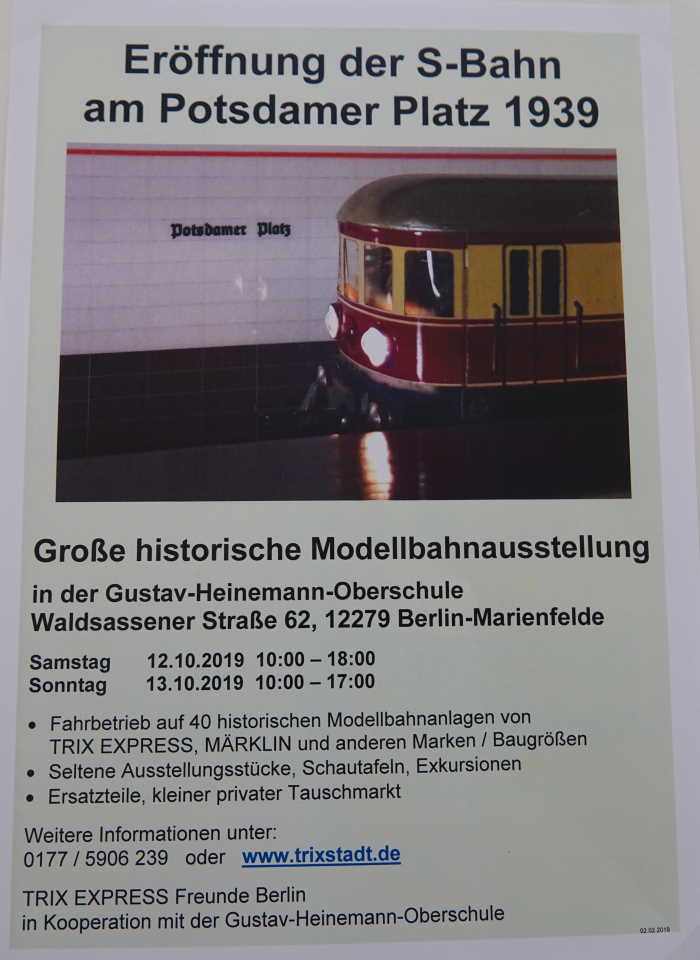Projekt TRIX GHO Modellbahnaussellung 02 2019 Moser 9