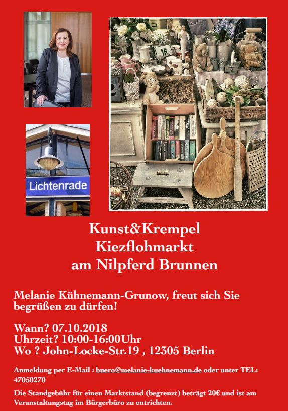Kiezflohmarkt 10 2018 Kuehnemann