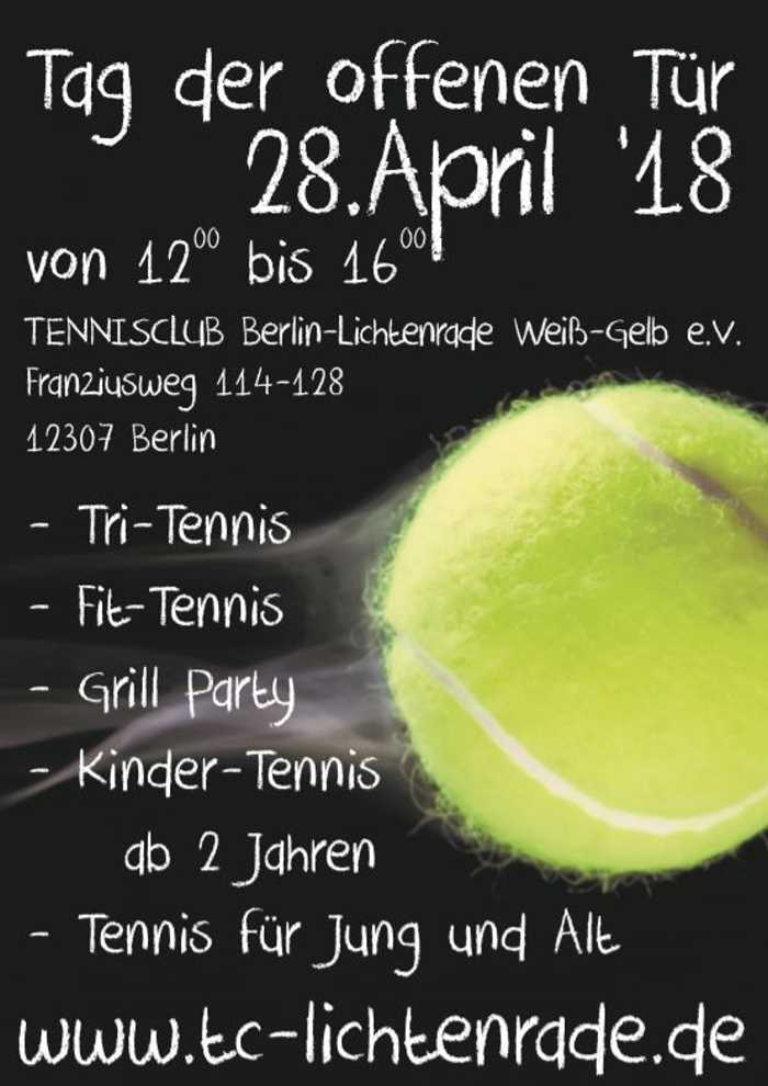 Plakat tennisclub tdoT2018